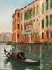 Venedig Eine Szene auf einem Kanal - Claus Adolf Heinrich Hansen — Ansicht des Kunstwerks