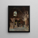 Studie nach der Natur, Atelier der Steinmetze in Paris - Clement Nye Swift — gerahmtes Bild an der Wand