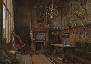 Coen Metzelaar - Het atelier in de villa van het echtpaar WilletHolthuysen te Le Vsinet.webp