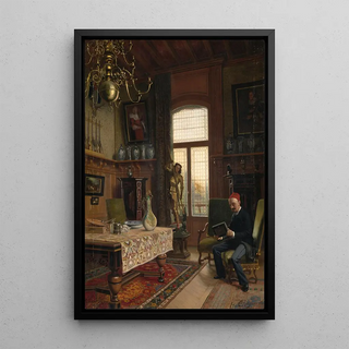Coen Metzelaar - Het atelier van de heer Willet in le Vesinet.webp