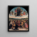 Tod und Himmelfahrt Mariens - Cola dell'Amatrice — gerahmtes Bild an der Wand
