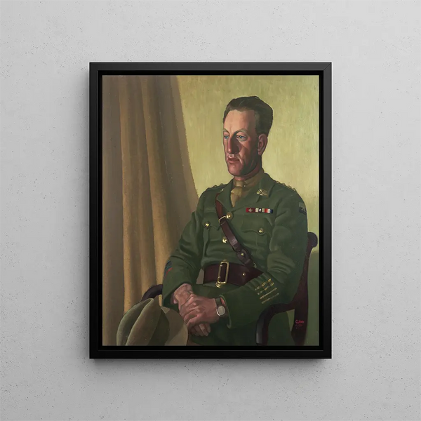Kapitänsjacke - Colin Gill — gerahmtes Bild an der Wand
