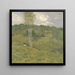 Collines couvertes de bouleaux - Ben Foster — gerahmtes Bild an der Wand