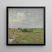 Hügel von Shinnecock - William Merritt Chase — gerahmtes Bild an der Wand