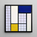 Reproduktion des Gemäldes Komposition in Halbtönen - Theo van Doesburg