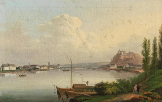 Conrad Zick - View of Koblenz with Fortress Ehrenbreitstein.webp