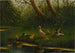 Enten in der Nähe des Teiches - Constant David Ludovic Artz — Ansicht des Kunstwerks