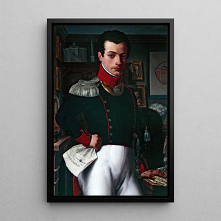 Constant Misbach - Portrait dun architecte en costume dofficier de la garde nationale.webp