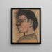Bauern-Gemälde - Constant Permeke — gerahmtes Bild an der Wand