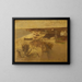 Landschaft Breton - Constant Permeke — gerahmtes Bild an der Wand