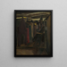 La Langestraat à Ostende - Constant Permeke — gerahmtes Bild an der Wand