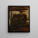 Er ist geworden - Constant Permeke — gerahmtes Bild an der Wand