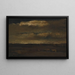 Dunkel Landschaft - Constant Permeke — gerahmtes Bild an der Wand