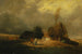 Landschaft mit Gewitter - Constant Troyon — Ansicht des Kunstwerks