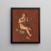 Faune - Constantin Hansen — gerahmtes Bild an der Wand