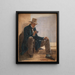 Martinus Rørbye - Constantin Hansen — gerahmtes Bild an der Wand