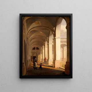 Constantin Hansen - Portico of Christiansborg Castle Copenhagen.webp