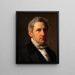 Portrait des Knappen Alfred Hage 1803-1872 - Constantin Hansen — gerahmtes Bild an der Wand