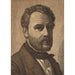 Reproduktion des Gemäldes Portrait de Wilhelm Marstrand - Constantin Hansen