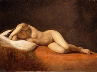 Constantin Hansen - Resting Model.webp