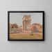 L'arc de Titus à Rome - Constantin Hansen — gerahmtes Bild an der Wand