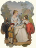 Mädchen mit zwei Kindern und einem Schmetterling - Kontinentale Schule — Ansicht des Kunstwerks