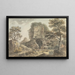 Le Rocher humble - Coplestone Warre Bampfylde — gerahmtes Bild an der Wand