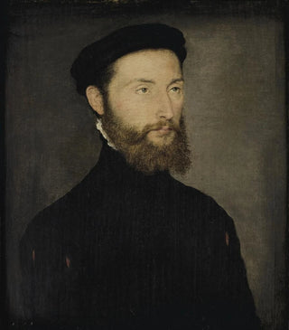 Corneille de Lyon - Portrait dhomme barbu anciennement dit de Charles de CossBrissac.webp