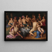 Festmahl des verlorenen Sohnes Lukas 15:11-13 - Cornelis Cornelisz van Haarlem — gerahmtes Bild an der Wand