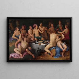 Cornelis Cornelisz Van Haarlem - Feast of the prodigal son Luke 151113.webp