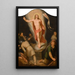 Die Auferstehung Christi - Cornelis Cornelisz van Haarlem — gerahmtes Bild an der Wand