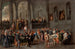 Besucher der Kranken - Cornelis de Wael — Ansicht des Kunstwerks