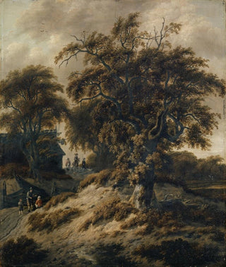 Cornelis Gerritsz Decker - Dutch Landscape with Staffage Figures.webp