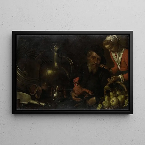 Cornelis Jacobsz Delff - The Poultry Seller.webp