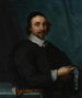 Portrait eines Mannes mit einer Uhr - Cornelis Jonson van Ceulen der Jüngere — Ansicht des Kunstwerks