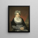 Mme Brak Haskenhoff - Cornelis Kruseman — gerahmtes Bild an der Wand