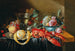 Stillleben mit Früchten und gekochtem Hummer - Cornelis Mahu — Ansicht des Kunstwerks