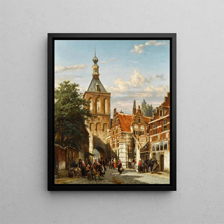Cornelis Springer - The Binnenpoort Culemborg.webp