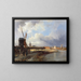 Ansicht von Den Haag - Cornelis Springer — gerahmtes Bild an der Wand
