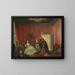 Johanna und die jüdischen Händler - Cornelis Troost — gerahmtes Bild an der Wand