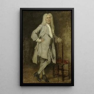 Cornelis Troost - Portrait of Jan Lepeltak Timber Merchant in Amsterdam Regent of the Aalmoezeniersweeshuis Orphanage.webp