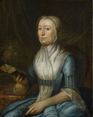 Cornelis Van Cuylenburgh II - Portrait of Eva Goudriaande Veer.webp