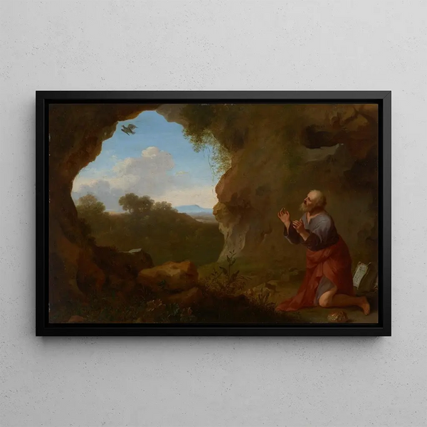 Cornelis Van Poelenburch - Elijah fed by the raven.webp