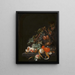 Stillleben mit Früchten - Cornelis de Heem — gerahmtes Bild an der Wand