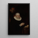 Reproduktion des Gemäldes Portrait von Willem van Meerbeeck mit Saint Guillaume d'Aquitaine - Cornelis de Vos