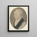 Portrait de Willemijntje van den Bos - Cornelis van Noorde — gerahmtes Bild an der Wand