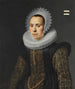 Portrait einer edlen Dame - Cornelis van der Voort — Ansicht des Kunstwerks