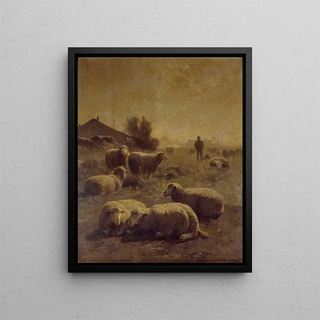 Cornelius van Leemputten - The Flock.webp