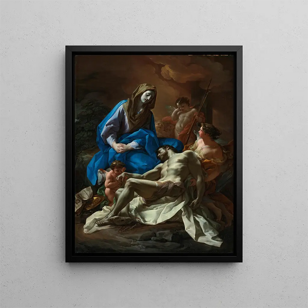 Piet - Corrado Giaquinto — gerahmtes Bild an der Wand