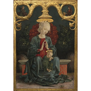 Cosm Tura - Madonna and Child in a Garden.webp